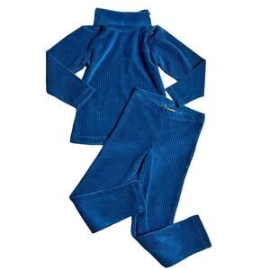 Hundred Pieces Navy Corduroy Set Size 6y